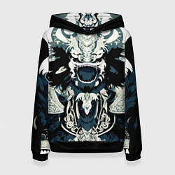Женская толстовка Король драконов с узорами