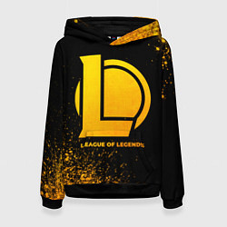 Женская толстовка League of Legends - gold gradient
