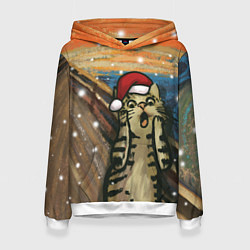 Женская толстовка Кот Крик - 2024