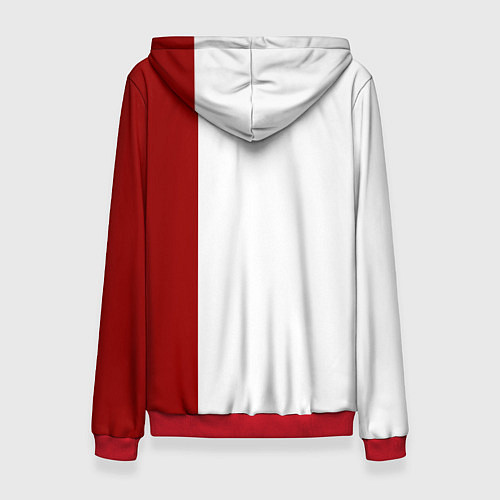 Женская толстовка Альпинист скалолаз / 3D-Красный – фото 2