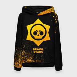 Женская толстовка Brawl Stars - gold gradient