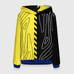 Женская толстовка Яркие линии в темноте