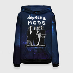 Толстовка-худи женская Depeche Mode - Devotional тур, цвет: 3D-черный