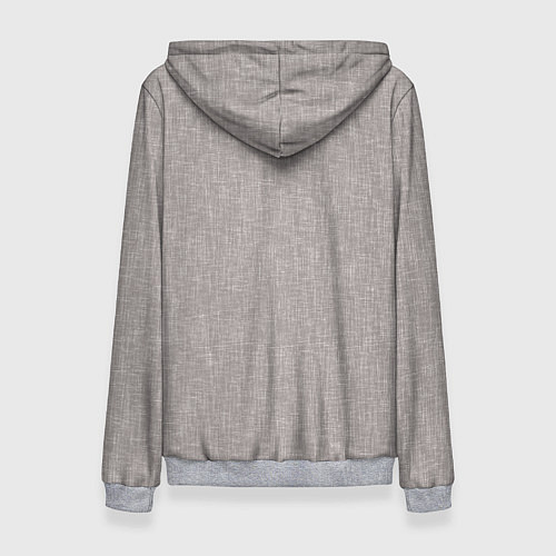 Женская толстовка Текстура серо-бежевый однотонный / 3D-Меланж – фото 2