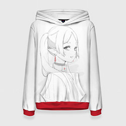 Женская толстовка Фрирен - карандашный набросок