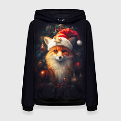 Женская толстовка New year s fox