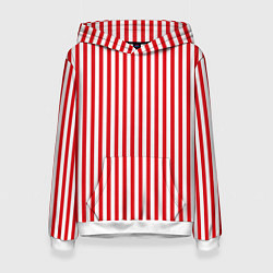 Женская толстовка Красная полоса