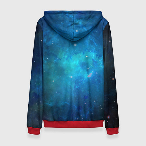 Женская толстовка Хомялёт / 3D-Красный – фото 2