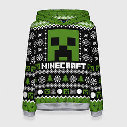 Женская толстовка Minecraft christmas sweater