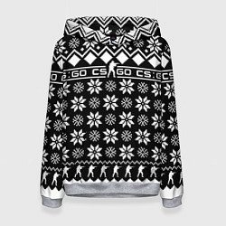 Женская толстовка CS GO christmas sweater