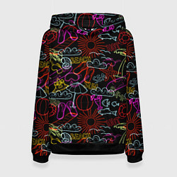 Женская толстовка Beach pattern