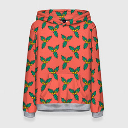 Женская толстовка Ягоды остролиста