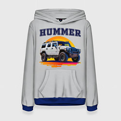 Женская толстовка Нейросеть - Hummer рисунок