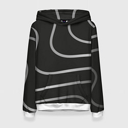 Женская толстовка Волнистые линии