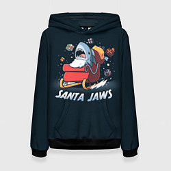 Женская толстовка Santa Jaws