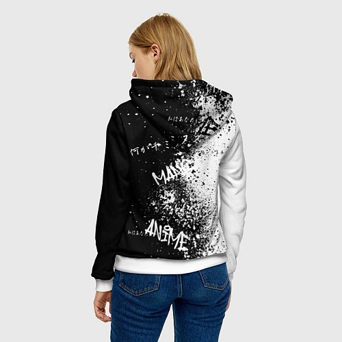 Женская толстовка Ферн из аниме / 3D-Белый – фото 4