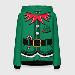 Женская толстовка Костюм Гринча