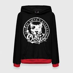 Женская толстовка Добро с кулаками - страха нет