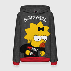 Женская толстовка Bad girl Мэгги