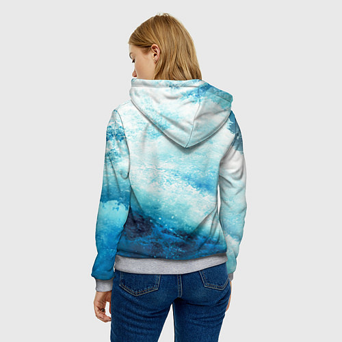 Женская толстовка Dota 2 - Morphling / 3D-Меланж – фото 4