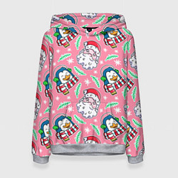 Женская толстовка Персонажи новогодние