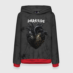 Толстовка-худи женская Bring Me the Horizon - darkside, цвет: 3D-красный