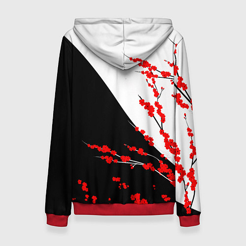 Женская толстовка Tokyo Dragon / 3D-Красный – фото 2