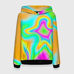 Женская толстовка Цветная карта теплоты