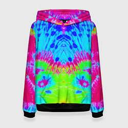 Женская толстовка Tie-Dye abstraction