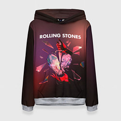 Толстовка-худи женская Hackney diamonds - Rolling Stones, цвет: 3D-меланж