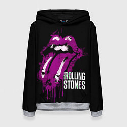 Женская толстовка The Rolling Stones - lips