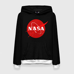 Женская толстовка NASA redlogo space usa