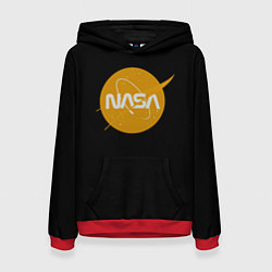 Женская толстовка NASA yellow logo