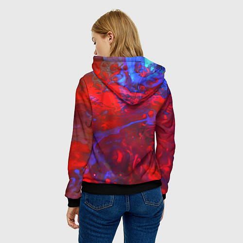 Женская толстовка Invincible shield - Jadas Priest / 3D-Черный – фото 4