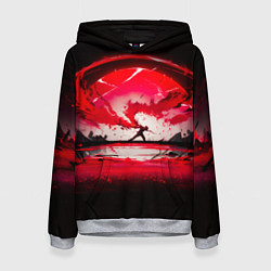 Женская толстовка Танец в последних лучах солнца