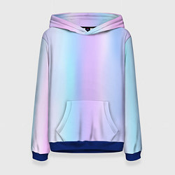 Женская толстовка Градиент матовый светлый