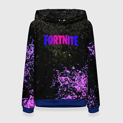 Женская толстовка Fortnite неоновый краски
