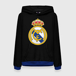 Толстовка-худи женская Real madrid fc club, цвет: 3D-синий