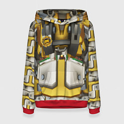 Женская толстовка Deep roock galactic броня бурильщика