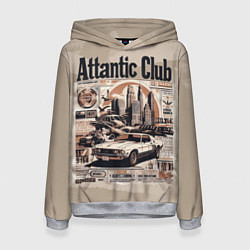 Женская толстовка Attantic club