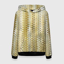 Женская толстовка Золотистый волнистый