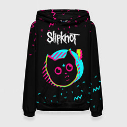 Женская толстовка Slipknot - rock star cat