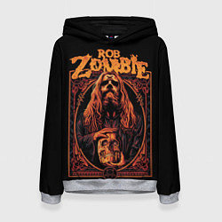 Женская толстовка Rob zombie skull