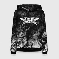 Женская толстовка Babymetal black graphite