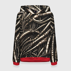 Женская толстовка Серые трубки чужих