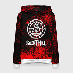 Женская толстовка Silent hill лого blood