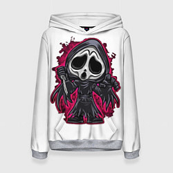 Женская толстовка Scream мульт