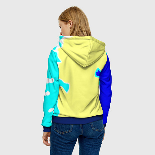 Женская толстовка Тоттенхэм Хотспур футбольный клуб / 3D-Синий – фото 4