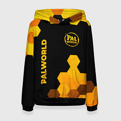 Женская толстовка Palworld - gold gradient вертикально