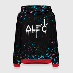 Женская толстовка Alec monopoly graffiti брызги